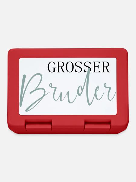 Großer Bruder - Brotdose - Rot