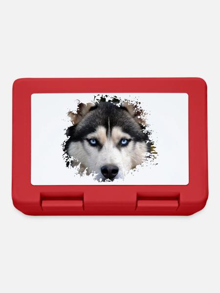 Husky - Brotdose - Rot