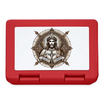 Logo de l’Antiq de Jésus-Christ - Boîte à goûter - rouge - Devant