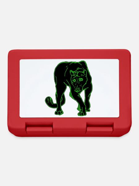 Panther - Brotdose - Rot
