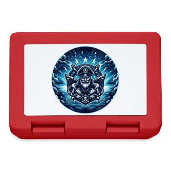 Captain in the Storm Logo - Lunchbox - red - Front