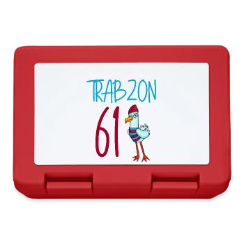 Trabzon 61 Türkei Stadt - Brotdose - Rot - Vorne