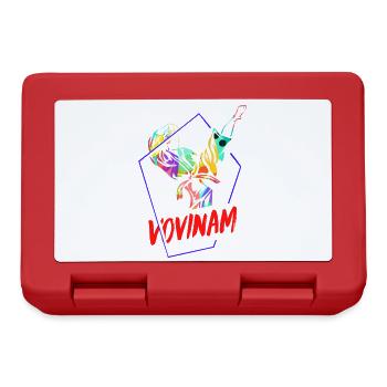 Furchtloser Vovinam Kampfkunst - Brotdose - Rot - Vorne