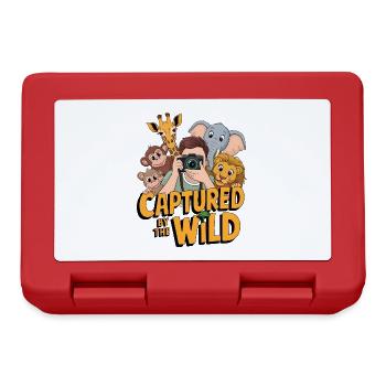 Captured By The Wild - Lunchbox - red - Front