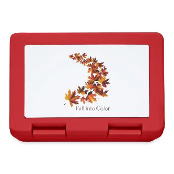 Fall Into Color - Lunchbox - red - Front