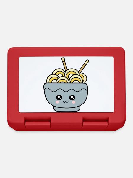 Ramen Noodles Japan Cuisine - Lunchbox - red