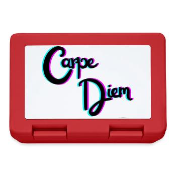 Carpe Diem - Lunchbox - red - Front
