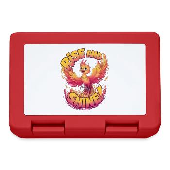 Rise And Shine - Lunchbox - red - Front
