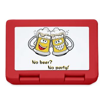 Beer mugs - Lunchbox - red - Front