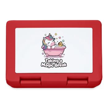 Taking A Magic Break - Lunchbox - red - Front