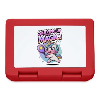 Serving Up Some Magic! - Lunchbox - red - Front