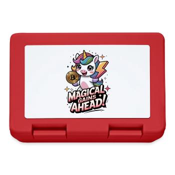 Magical Gains Ahead! - Lunchbox - red - Front