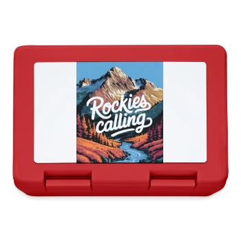 Rockies Calling - Lunchbox - red - Front