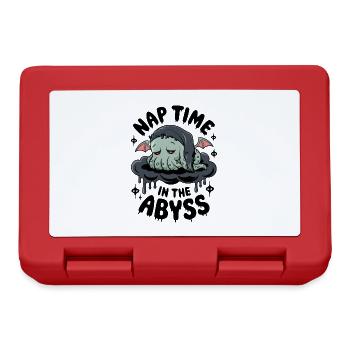 Nap Time In The Abyss - Lunchbox - red - Front