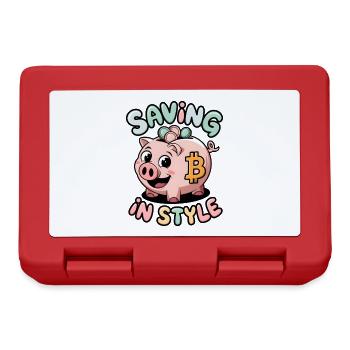 Saving In Style - Lunchbox - red - Front
