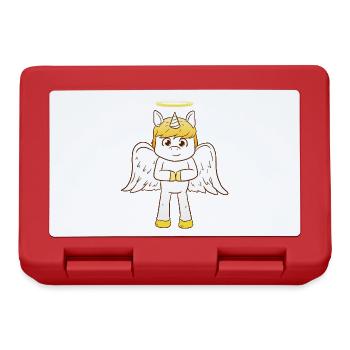 Unicorn Angel - Brotdose - Rot - Vorne