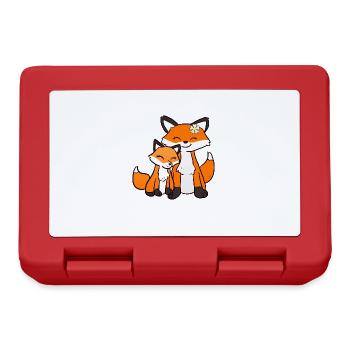 Sister Fox - Brotdose - Rot - Vorne