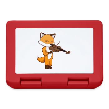 Violin Fox - Brotdose - Rot - Vorne