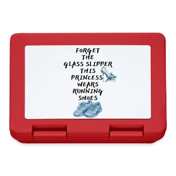 Forget the glass slipper - Princess Runner - Brotdose - Rot - Vorne