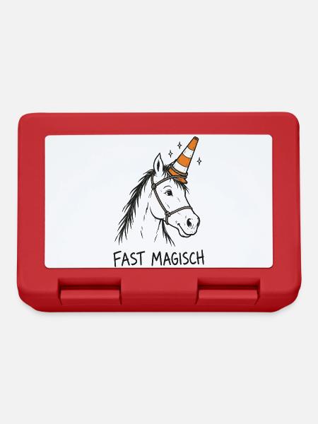 fast magisch - Brotdose - Rot