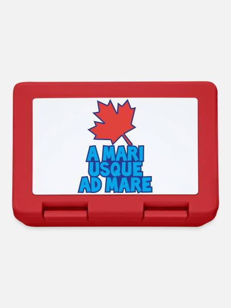A Mari Usque Ad Mare Canada - Brotdose - Rot
