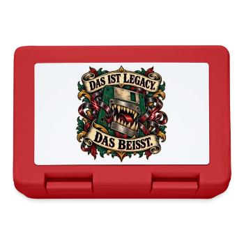 Legacy Beisst Kiefer Monster - Brotdose - Rot - Vorne
