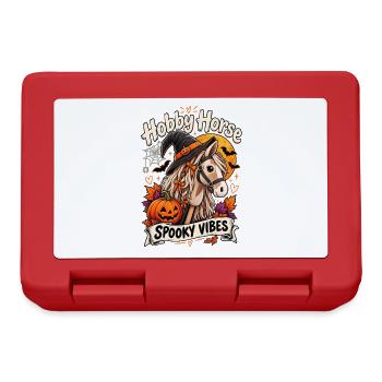 Hobby Horse Spooky Vibes Halloween - Brotdose - Rot - Vorne