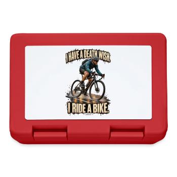 ODDROO – I Ride a Bike - Brotdose - Rot - Vorne