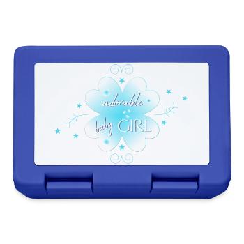 baby girl - Brotdose - Royalblau - Vorne