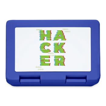 Hacker 0101 - Brotdose - Royalblau - Vorne