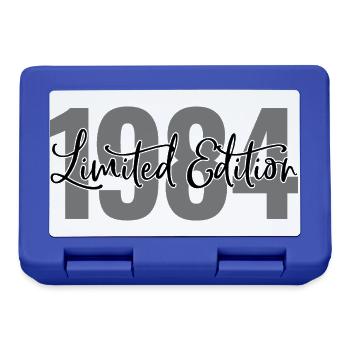Édition limitée 1984 - Boîte à goûter - bleu royal - Devant