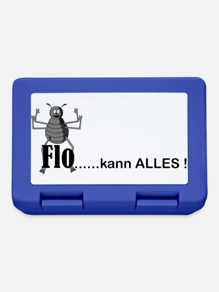 floh kann alles - Brotdose - Royalblau