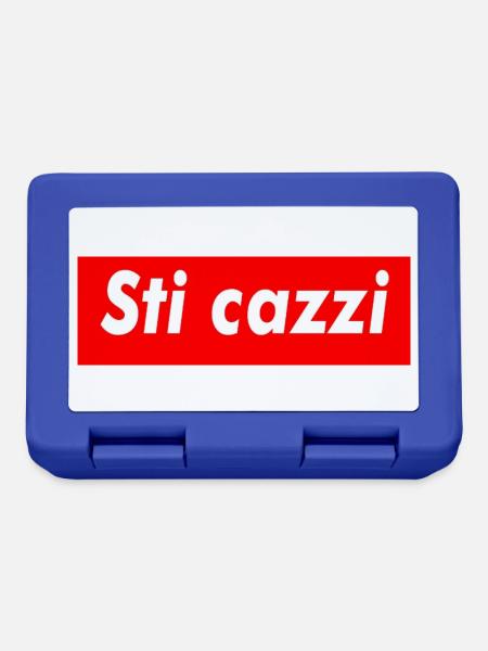 sti cazzi - Brotdose - Royalblau
