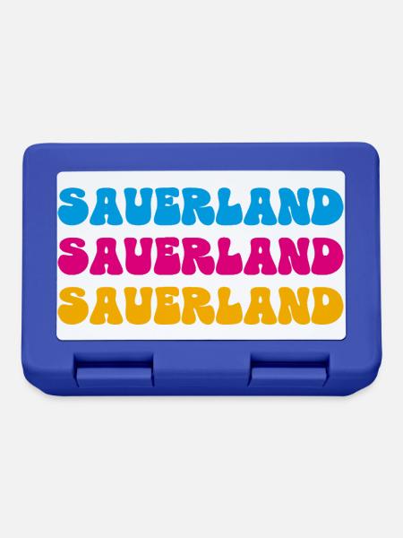 Sauerland - Brotdose - Royalblau