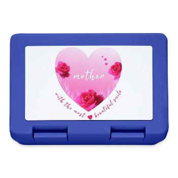 mother Mummy mom mama - Brotdose - Royalblau - Vorne