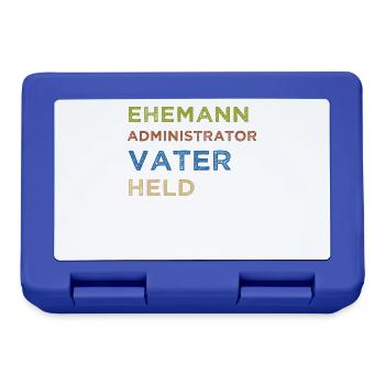 Administrator IT Administrator Admin Informatik - Brotdose - Royalblau - Vorne