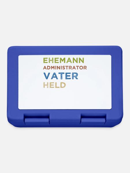 Administrator IT Administrator Admin Informatik - Brotdose - Royalblau
