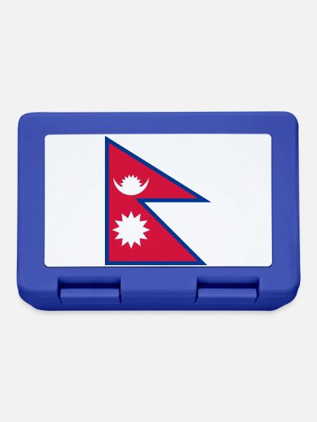 Nepal - Brotdose - Royalblau