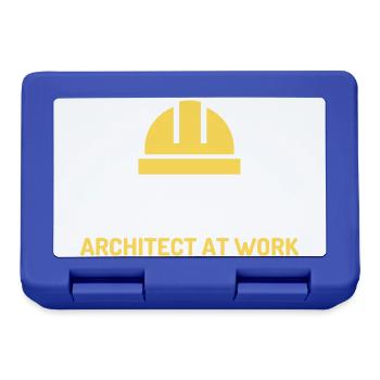 architekt at work - Brotdose - Royalblau - Vorne