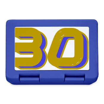 30. 30 YEARS. 30th ANNIVERSARY. 30 YEARS ANNIVERSARY. - Lunchbox - royal blue - Front