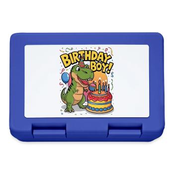 Birthday Boy - Lunchbox - royal blue - Front