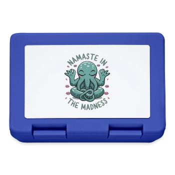 Namaste In The Madness - Lunchbox - royal blue - Front