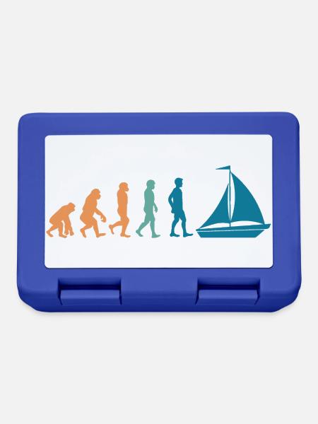 Evolution Segelboot - Brotdose - Royalblau