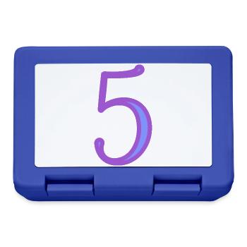 5. FIVE - Lunchbox - royal blue - Front