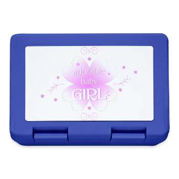 baby girl - Brotdose - Royalblau - Vorne