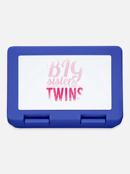 Big Sister Of Twins - Brotdose - Royalblau