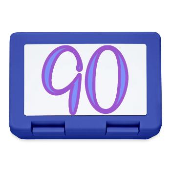 90 - Brotdose - Royalblau - Vorne
