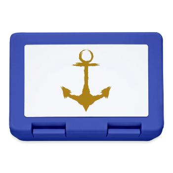Anker Gold - Brotdose - Royalblau - Vorne