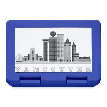 Vancouver Skyline Canada - Lunchbox - royal blue - Front