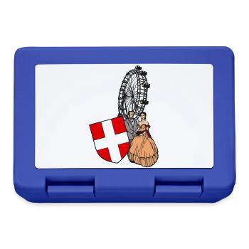 Vienna Panorama - Lunchbox - royal blue - Front